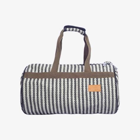 Handloom Travel Bag (Round)