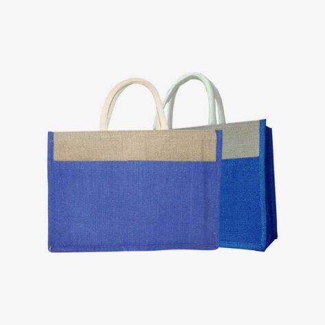 Jute Shopping Bag - Jute Cotton with Zipper